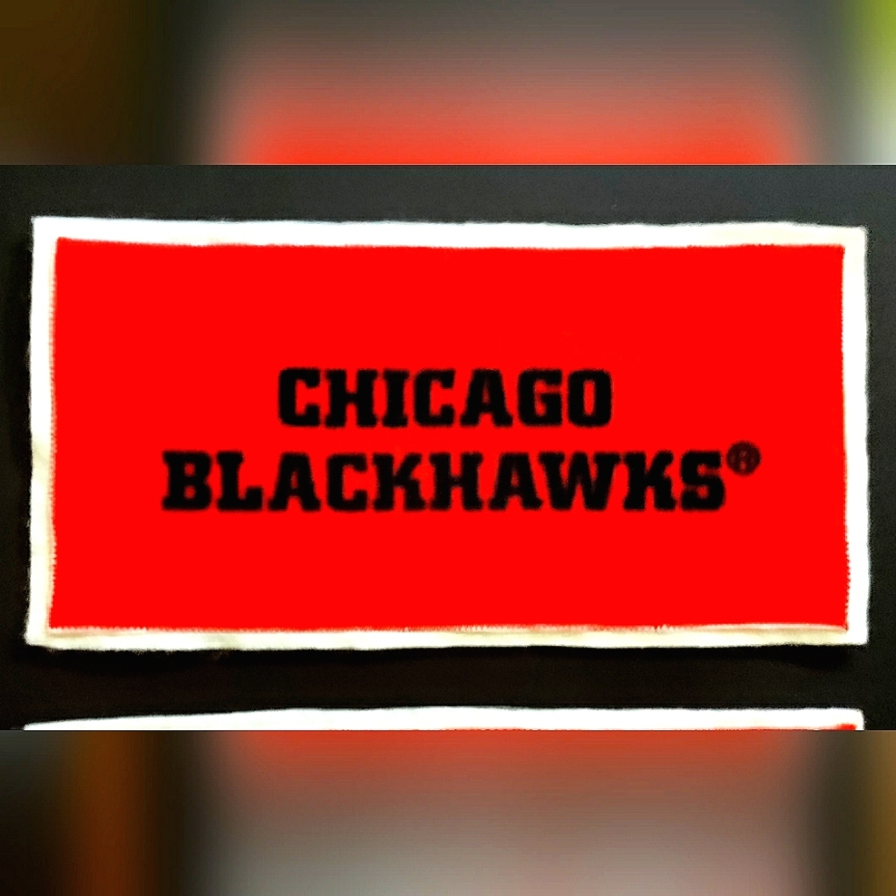 NEW (1) NHL "Chicago BlackHawks" Hockey Patch/Emblem/Appliqué 12" x 6.25" Sew-On